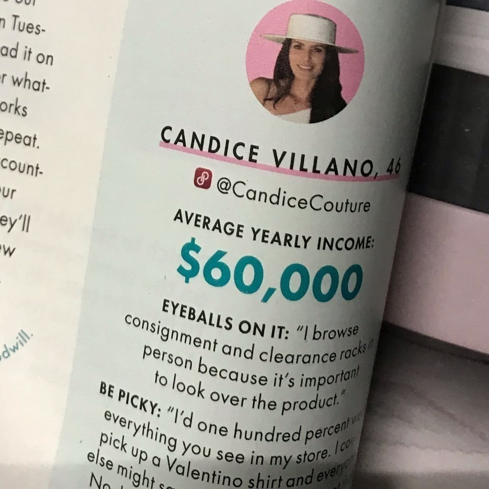 Featured In Cosmopolitan Representing Poshmark - Picture 2 of 4